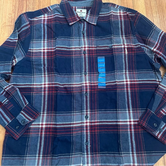 WOOLRICH Men’s Flannel Shirt Plaid Size XXLarge(g) - Picture 11 of 13